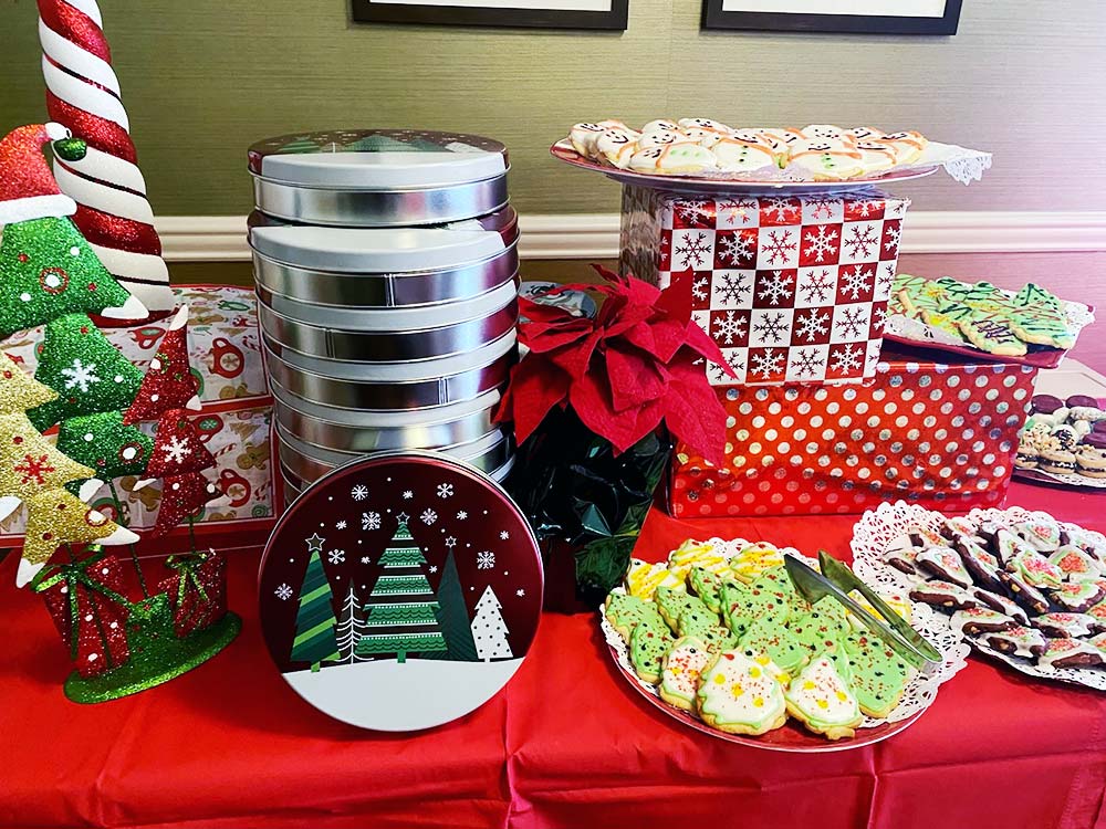 Emerson Health and Rehab annual cookie swap